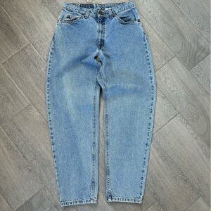 VTG Levi’s 560 Loose Fit Tapered Leg Jeans Blue Orange Tab 31x32 Made in USA